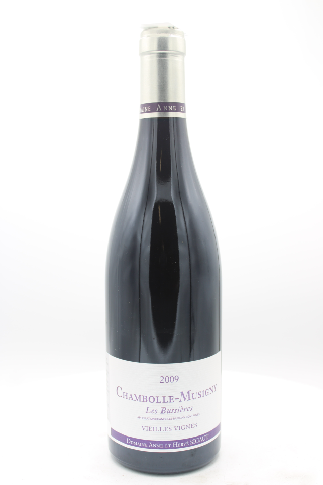 Anne et Hervé Sigaut Chambolle Musigny Les Bussieres Vieilles Vignes 2009