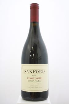 Sanford Estate Pinot Noir Loma Alta Single Block 2015