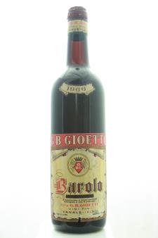 G.B Gioetti Barolo 1966