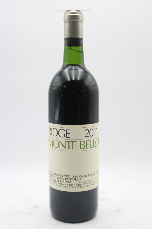 Ridge Vineyards Monte Bello 2011