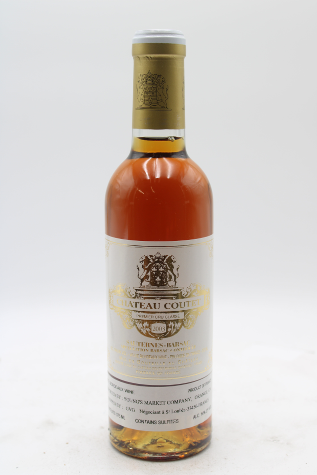 Coutet Sauternes 2003