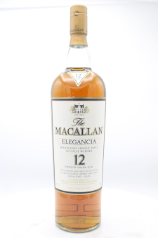 The Macallan Single Highland Malt Scotch Whisky Elegancia 12-Years-Old 1990