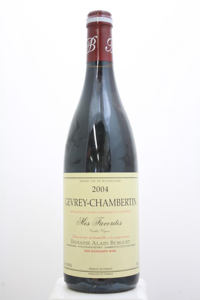 Alain Burguet Gevrey-Chambertin Mes Favorites Vieilles Vignes 2004