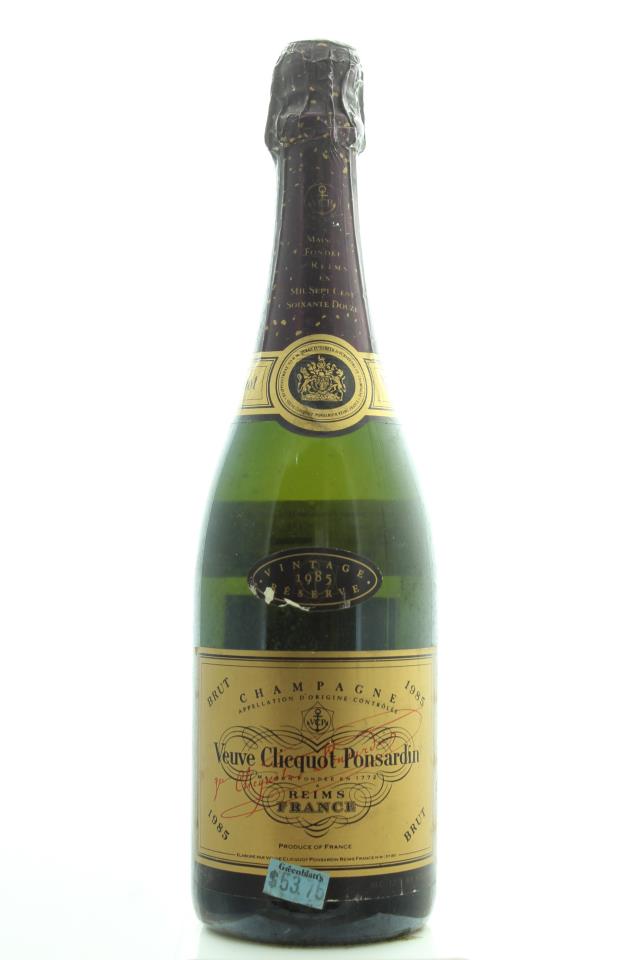 Veuve Clicquot Ponsardin Brut Vintage Reserve 1985