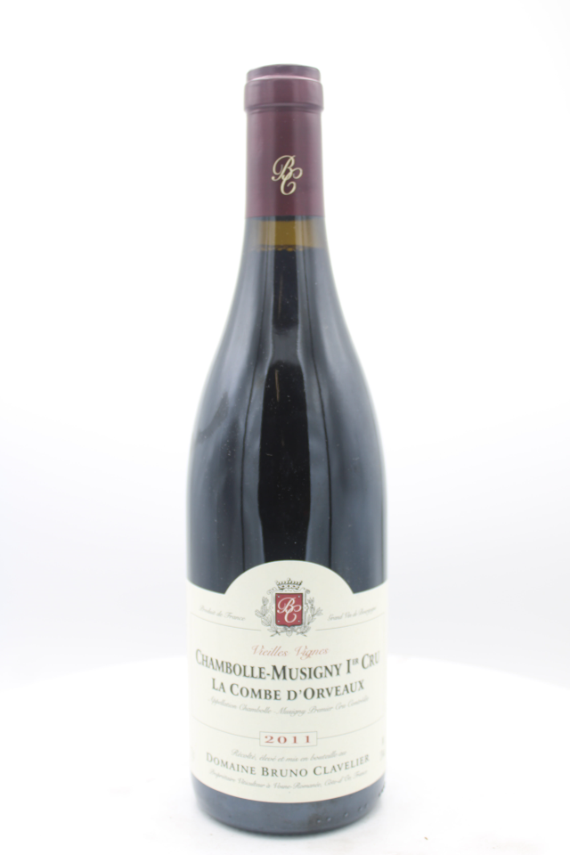 Bruno Clavelier Chambolle-Musigny La Combe d'Orveau Vieilles Vignes 2011