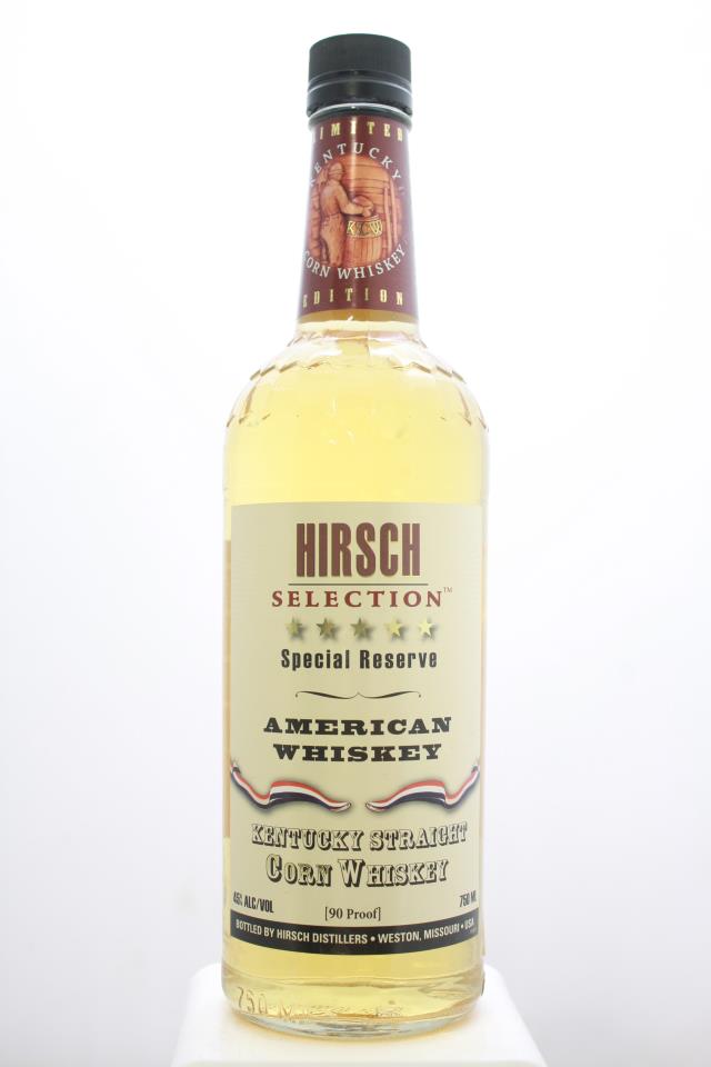 Hirsch Selection Kentucky Straight Corn Whiskey American Whiskey Special Reserve NV