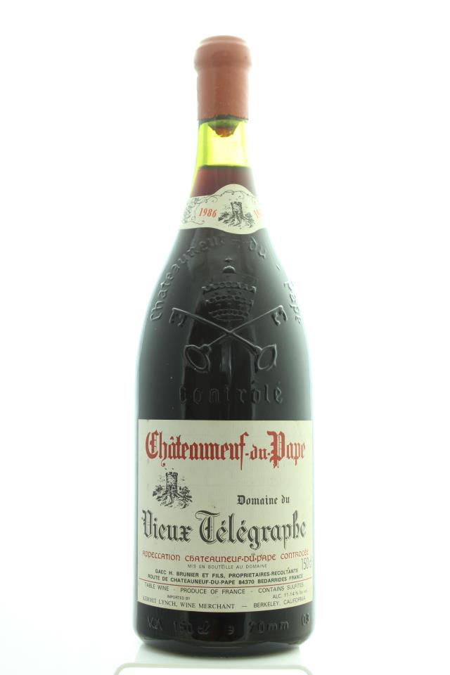 Domaine du Vieux Télégraphe Châteauneuf-du-Pape La Crau 1986