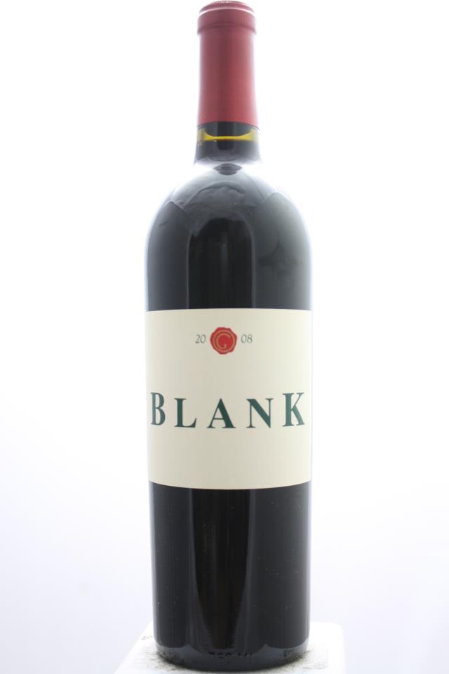 Grace Family Cabernet Sauvignon Blank Vineyard 2008