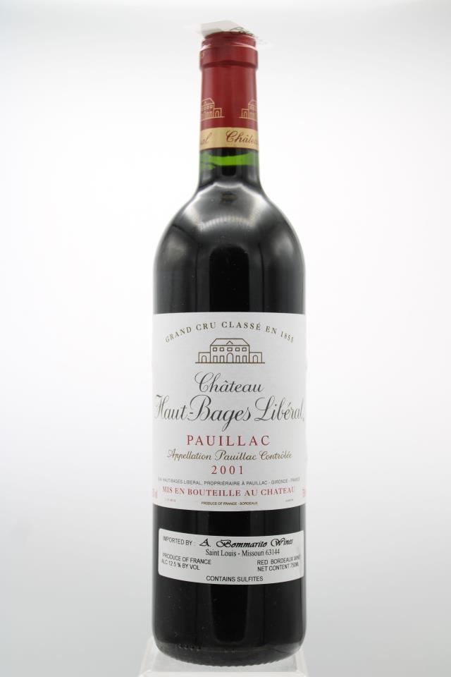 Haut Bages Liberal 2001