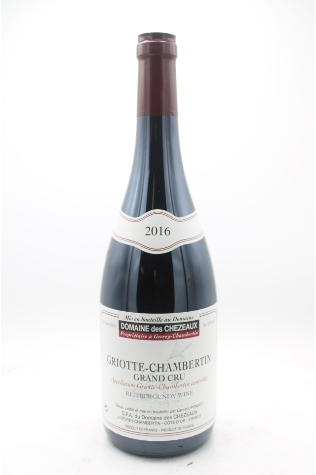 Domaine des Chezeaux Griotte-Chambertin 2016