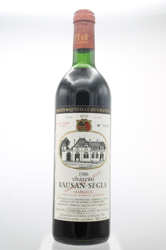 Rausan Segla 1986
