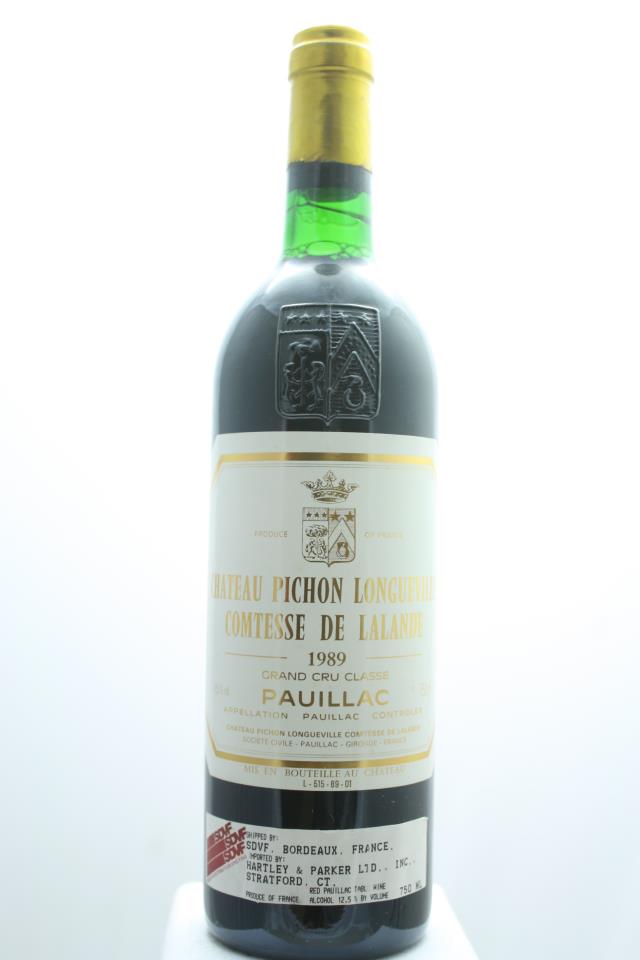 Pichon-Longueville Comtesse de Lalande 1989