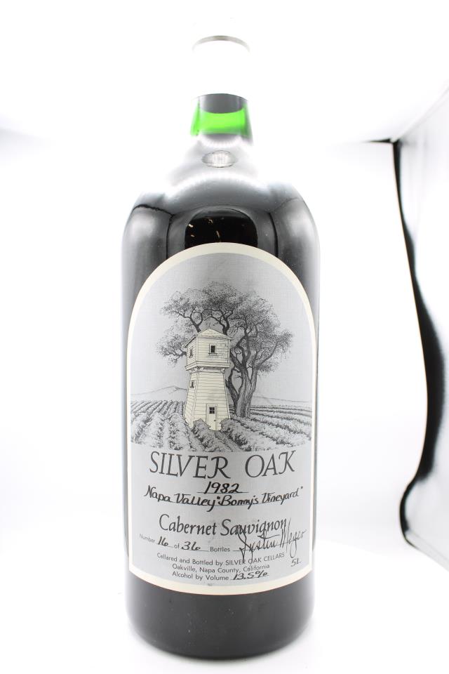 Silver Oak Cabernet Sauvignon Bonny's Vineyard 1982