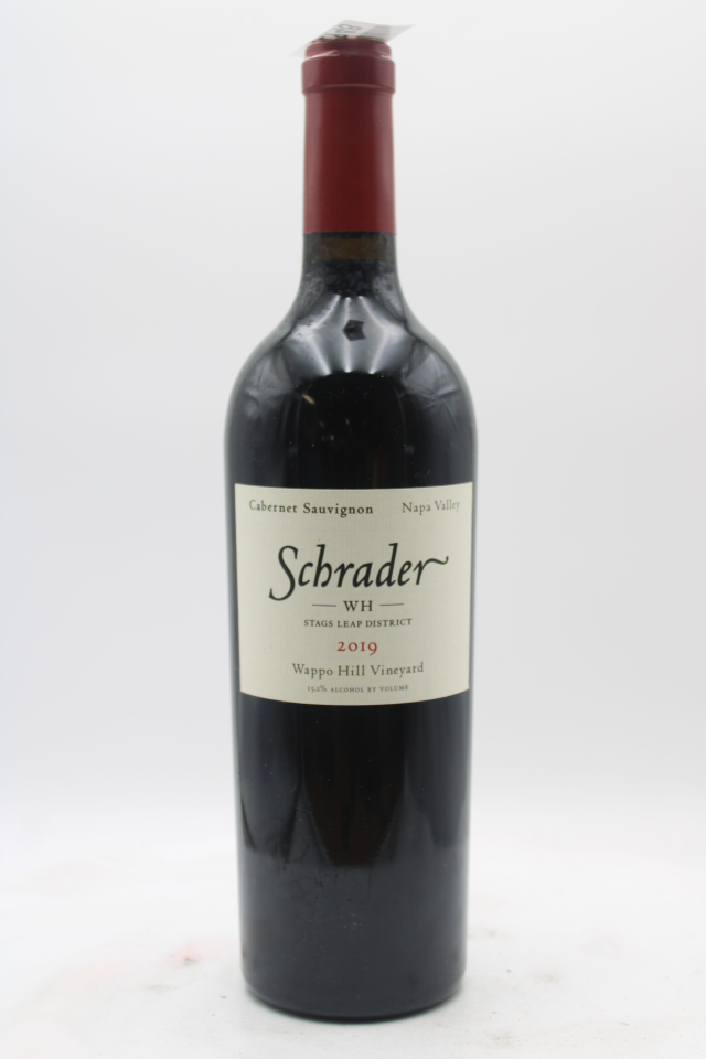 Schrader Cabernet Sauvignon WH Wappo Hill Vineyard 2019