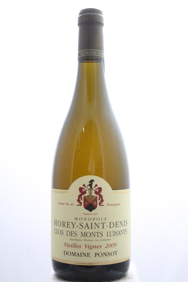 Domaine Ponsot Morey-Saint-Denis Clos des Monts Luisants Vieilles Vignes Blanc 2009