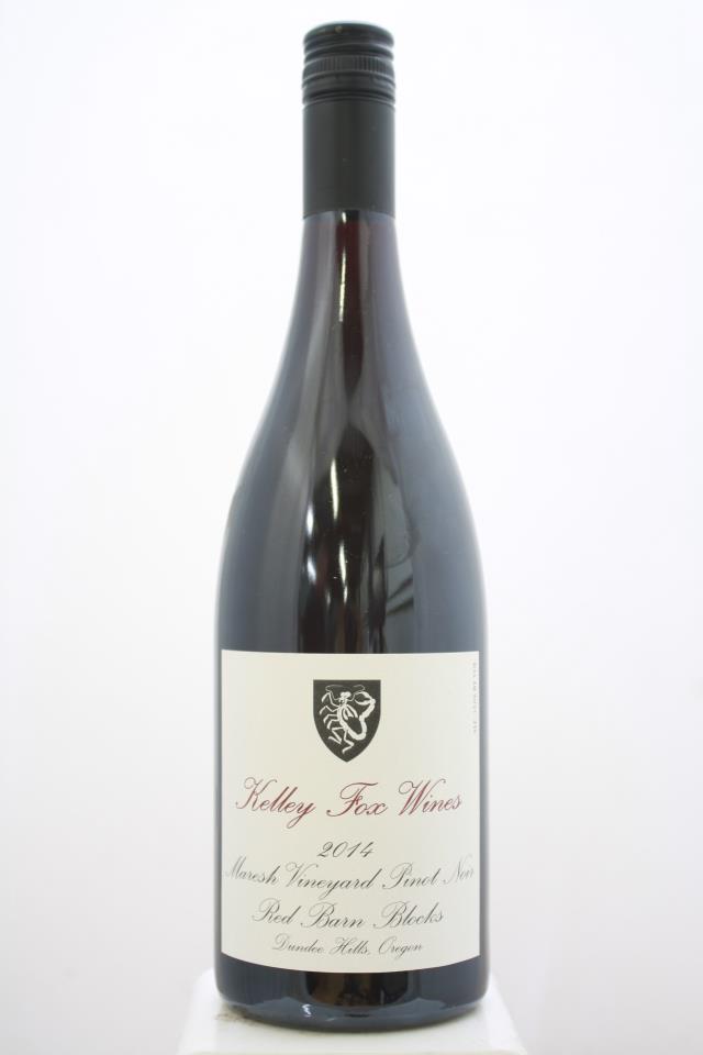 Kelley Fox Pinot Noir Maresh Vineyard Red Barn Blocks 2014