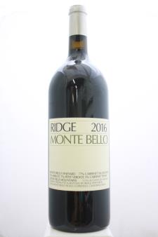 Ridge Vineyards Monte Bello 2016