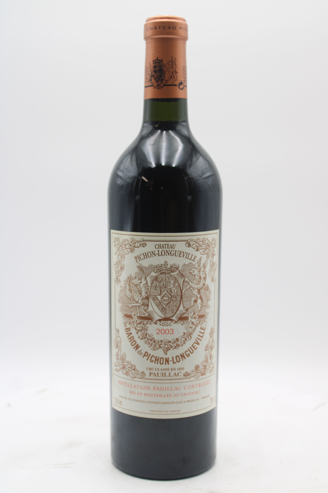 Pichon Baron 2003