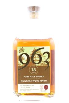 963 Pure Malt Whisky Aged-18-Years Mizunara Wood Finish NV