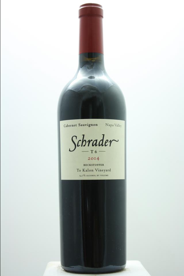 Schrader Cabernet Sauvignon Beckstoffer To Kalon Vineyard T6 2014