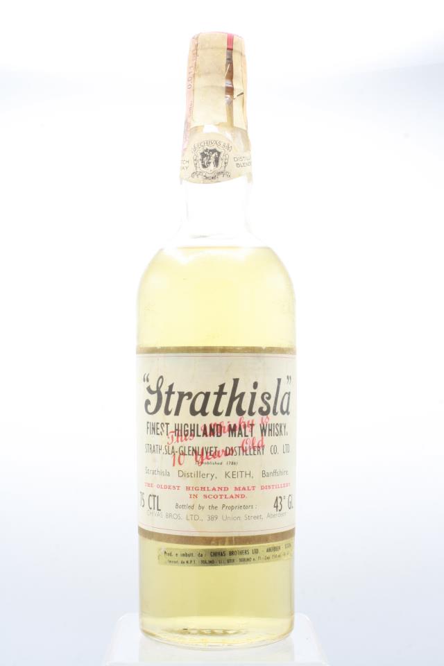 Strathisla & Glenlivet Distillery Strathisla Finest Highland Malt Whisky 10-Years-Old NV