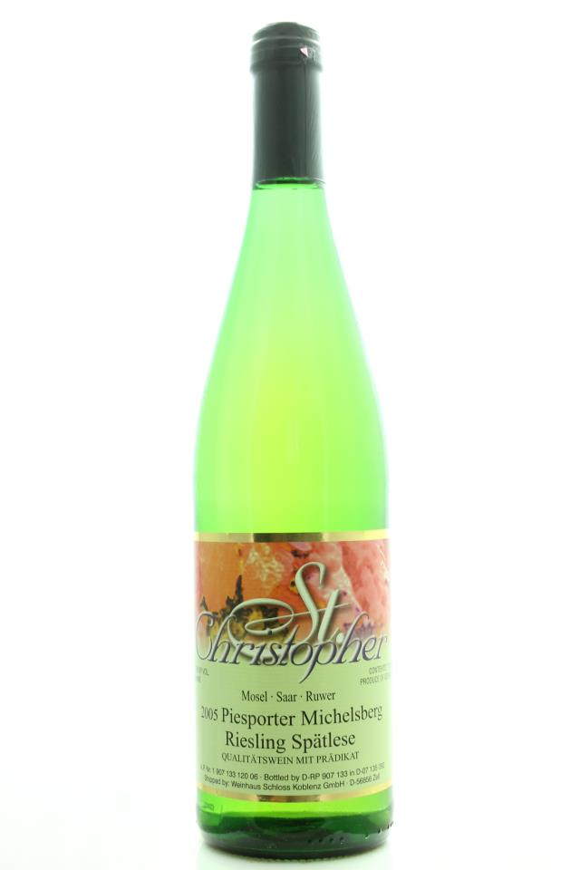 Saint-Christopher Piesporter Michelsberg Riesling Spätlese #20 2005