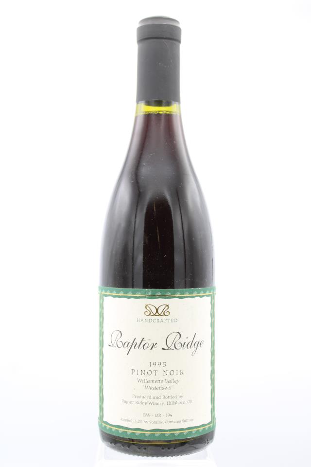 Raptor Ridge Pinot Noir Wadenswil 1995
