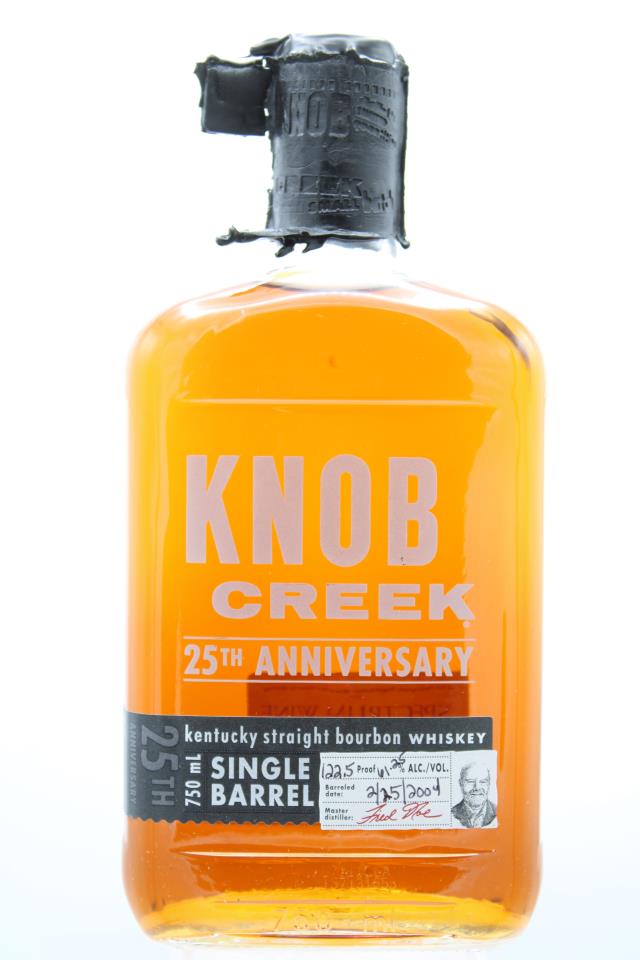 Knob Creek Kentucky Straight Bourbon Whiskey Single Barrel 25th Anniversary NV