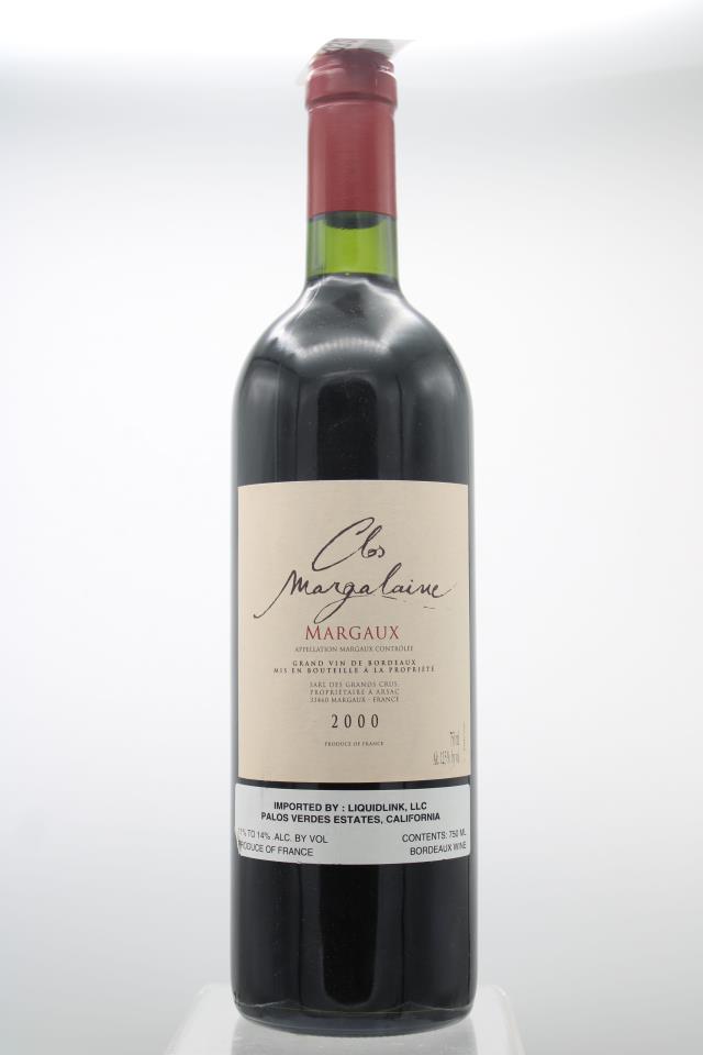 Clos Margelaine 2000