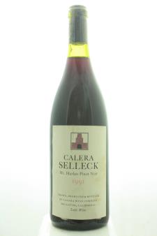 Calera Pinot Noir Mt. Harlan Selleck 1991