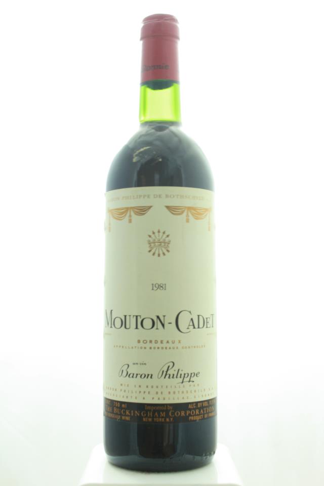 Mouton-Cadet 1981