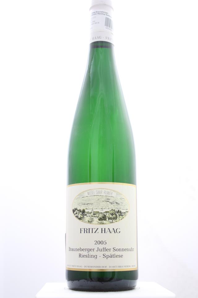 Fritz Haag Brauneberger Juffer-Sonnenuhr Riesling Spätlese #07 2005