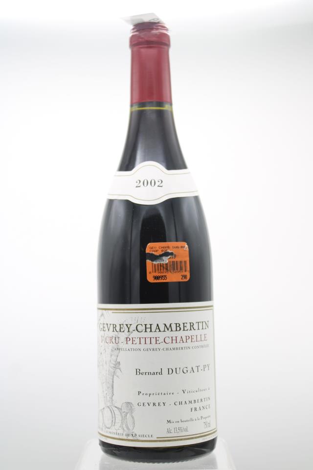 Bernard Dugat-Py Gevrey-Chambertin Petite Chapelle 2002