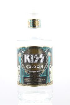 Kiss Cold Gin New York Style Premium Distilled Gin First Edition NV