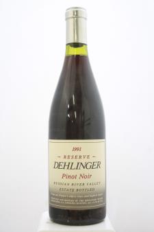 Dehlinger Pinot Noir Reserve 1991