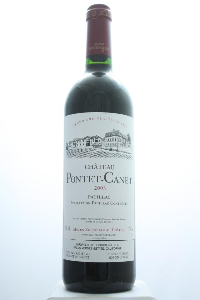 Pontet-Canet 2003