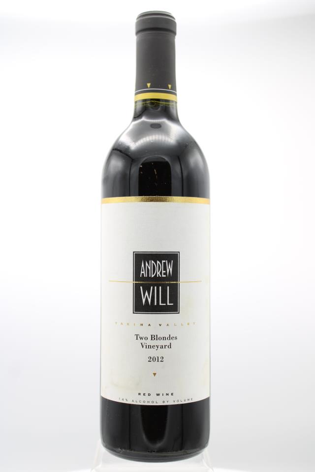 Andrew Will Proprietary Red Two Blondes Vineyard 2012