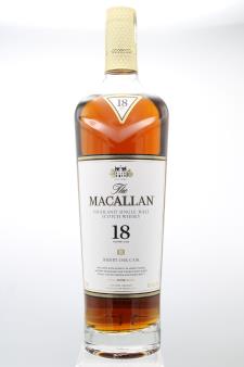 The Macallan Highland Single Malt Scotch Whisky Sherry Oak Cask 18-Years-Old 2019