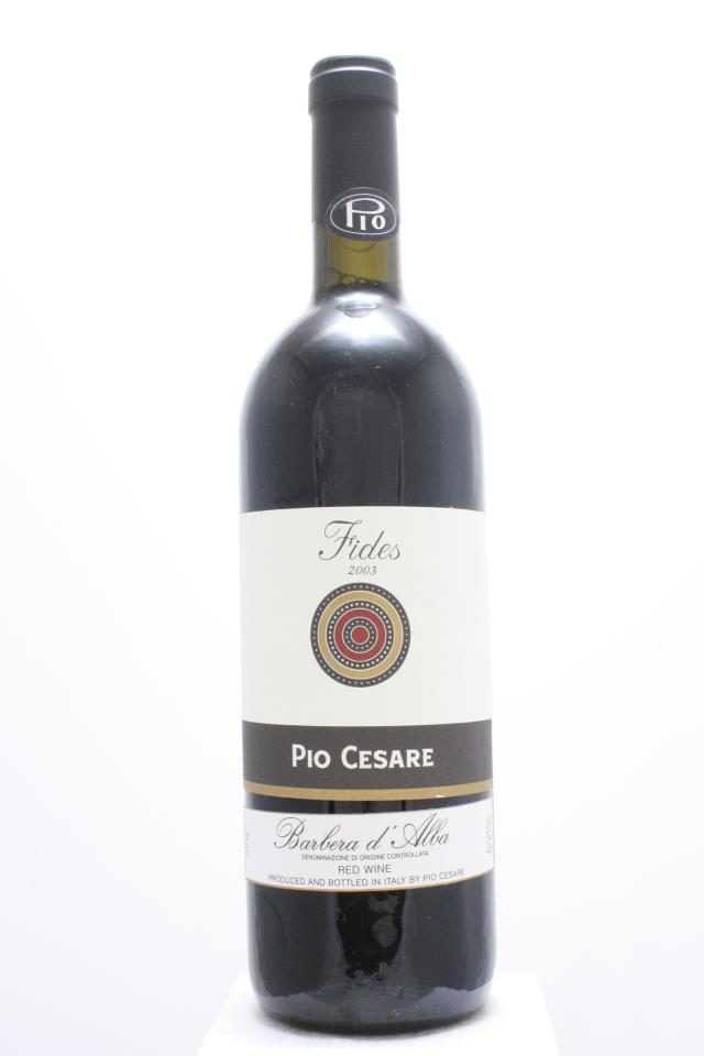 Pio Cesare Barbera d'Alba Fides 2003