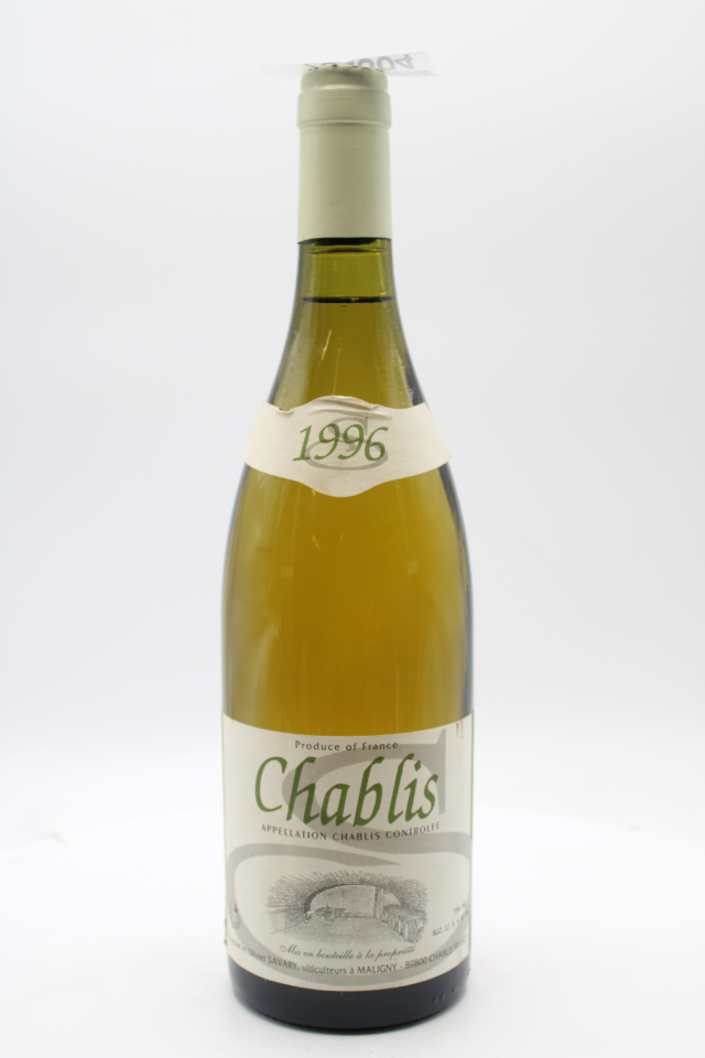 Francine et Olivier Savary Chablis 1996