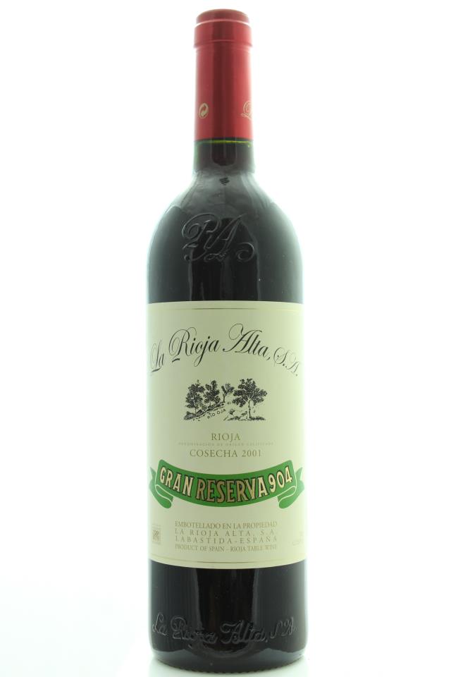 La Rioja Alta Gran Reserva 904 2001