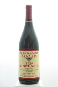 Williams Selyem Pinot Noir Precious Mountain Vineyard 2016