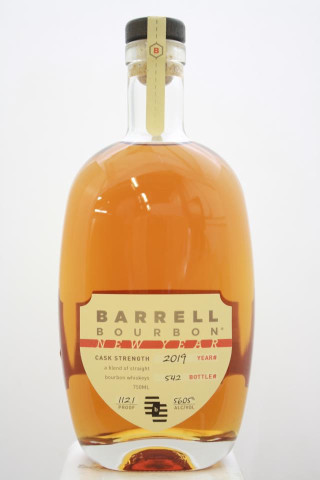 Barrell Straight Bourbon Whiskey New Year Cask Strength 2019