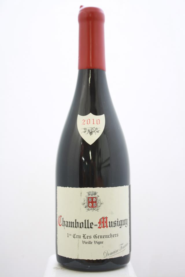 Domaine Fourrier Chambolle-Musigny Les Gruenchers Vieilles Vignes 2010