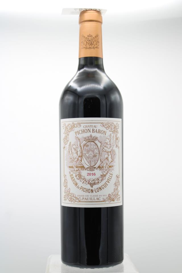 Pichon Longueville au Baron de Pichon Longueville  2016