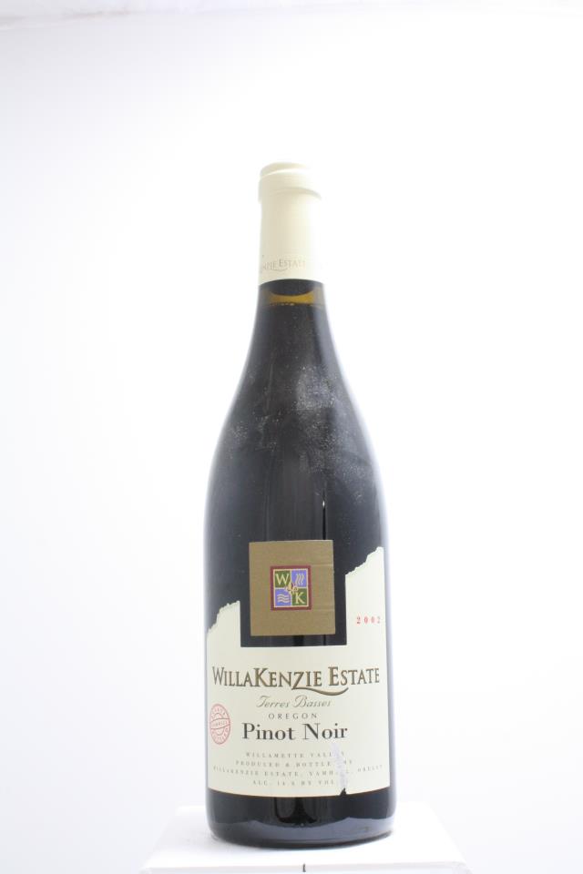 WillaKenzie Estate Pinot Noir Terres Basses 2002