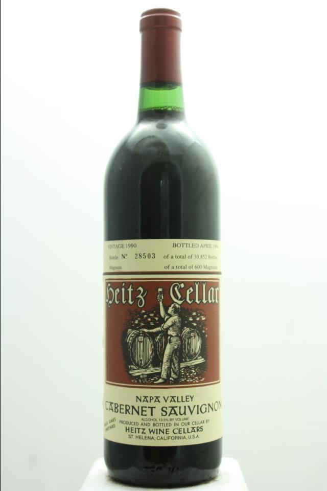 Heitz Cellar Cabernet Sauvignon Bella Oaks Vineyard 1990