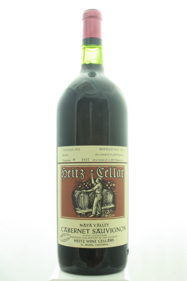 Heitz Cellar Cabernet Sauvignon Martha`s Vineyard 1978