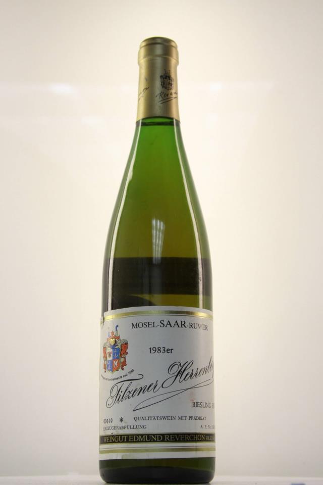 E. Reverchon Filzener Herrenberg Riesling Eiswein 1983
