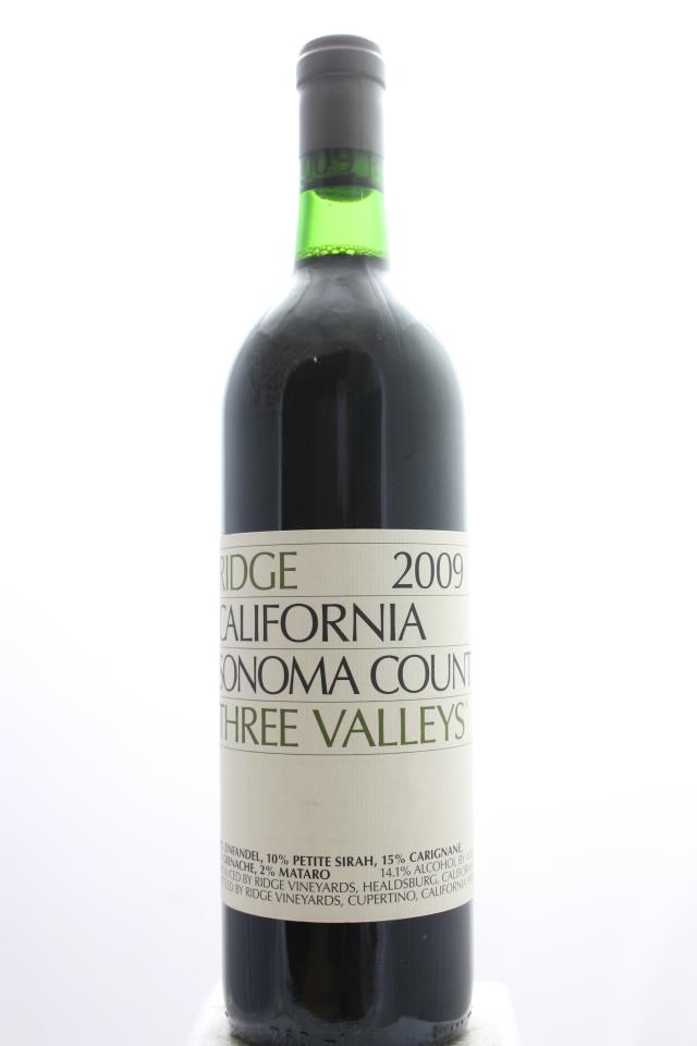 Ridge Vineyards Three Valleys 2009